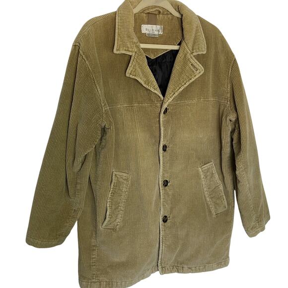 Vintage Bill Blass Jacket Coat Corduroy Men’s Medium Retro Grunge 90s Med - Picture 2 of 8